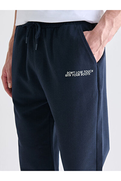 LC Waikiki Ανδρικό παντελόνι Jogger Navy Blue Standard Fit