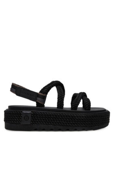 Bohonomad Γυναικεία σανδάλια μαύρα BOHONOMAD-TAH.0020.CPS ΜΑΥΡΑ