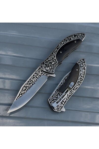 John Connely İşlemeli Kaliteli Paslanmaz Celik Cakı 21 CM