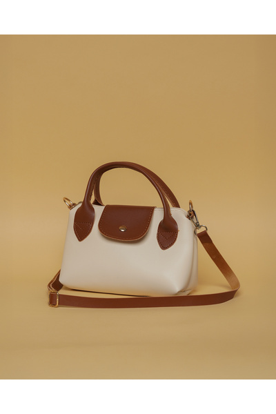 OTAKU Geantă de mână și de umăr model lung din piele artificială de dimensiun...