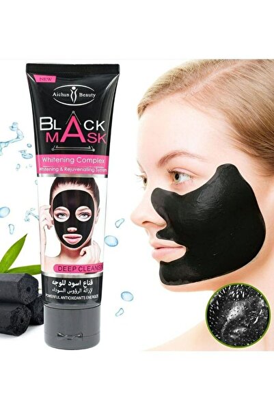 Aichun Beauty قناع التقشير الأسود مع الفحم المنشط بالكولاجين 120 مل