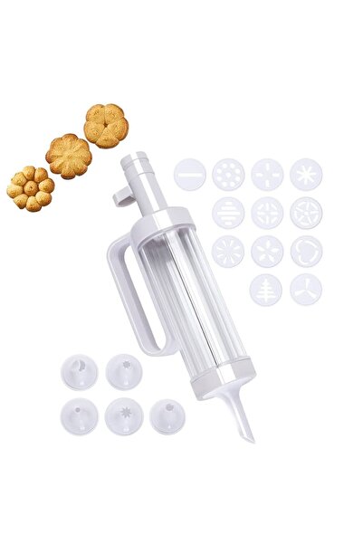 Generic Cookie Press Shape Set and Cake Decorating Kit