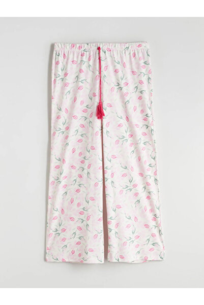 LC Waikiki Beli Lastikli Çiçekli Kadın Pijama Alt