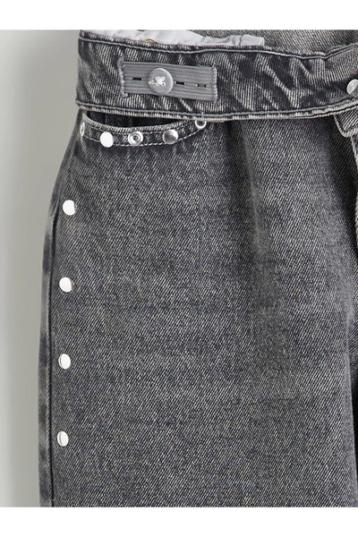 LC Waikiki Taşlı Wideleg Kız Çocuk Jean Pantolon