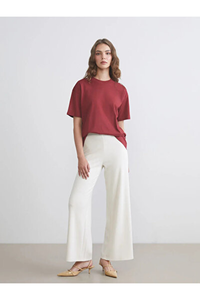 LC Waikiki Γυναικείο φούτερ με φαρδύ πόδι με ελαστική μέση