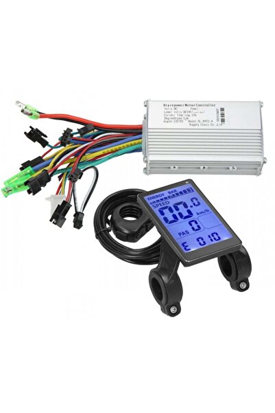 China LCD-M5 Display + Controller pentru bicicletă electrică (36V, 48V - 500W)