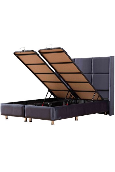 SHOWDEKO Lyon Bed With Storage 160x200 cm