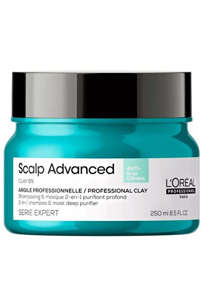 Other L'ORÉAL SCALP Mască de argilă pentru păr gras 250 ml