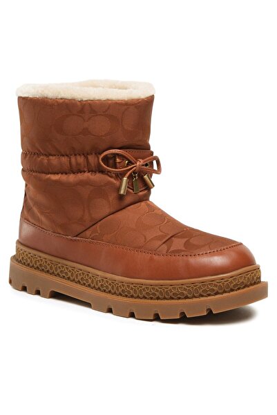 Coach Γυναικείες Μπότες Χιονιού καφέ COACH-CE303 V1F CARAMEL CAFE