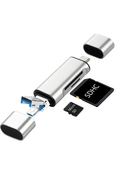 Nemere Zr825 Type-C USB 3 in 1 Card Reader Nemerehome