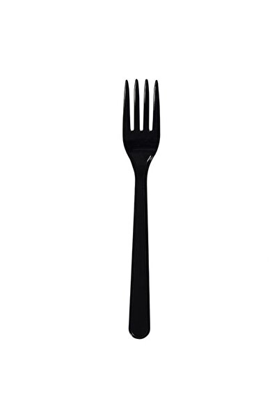 Buççin Fork Plastic Luxury Black 100 Piece Knife Set Plastic 50-100 Black 6 Months