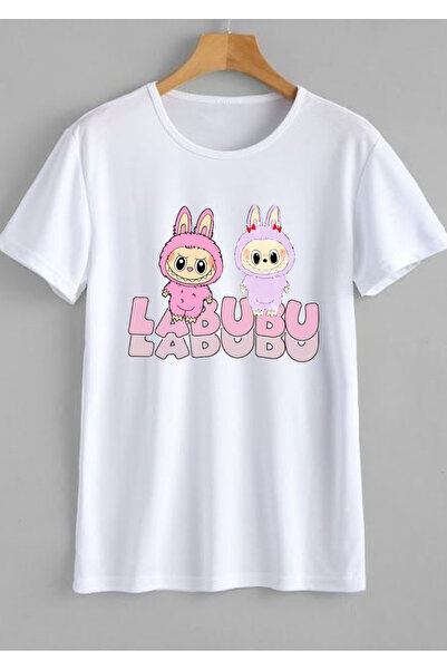 RYO FASHİON TRIUC LABUBU MULTITRICO bumbac 100% % ALB CU MANE SCURTATE MODEL-3