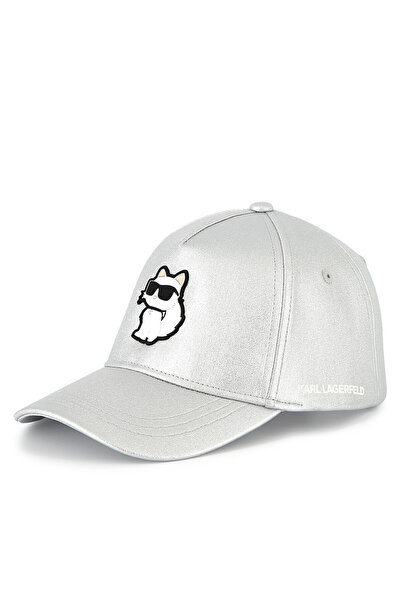 Karl Lagerfeld Καπέλο για κορίτσια γκρι KARL LAGERFELD-Z30392 16 ΑΝΟΙΧΤΟ ΓΚΡΙ