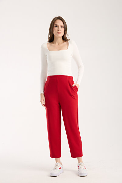 MUZOTEX Imported Crepe Fabric Shalwar Model Balloon Pants with Pockets