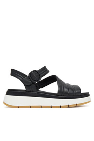 CLARKS Γυναικεία Σανδάλια μαύρα CLARKS-26181473 ΜΑΥΡΑ ΔΕΡΜΑΤΙΝΑ