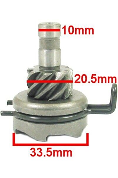 Universal Rac pornire scuter 4T 50-80 cc cu 8 dinți