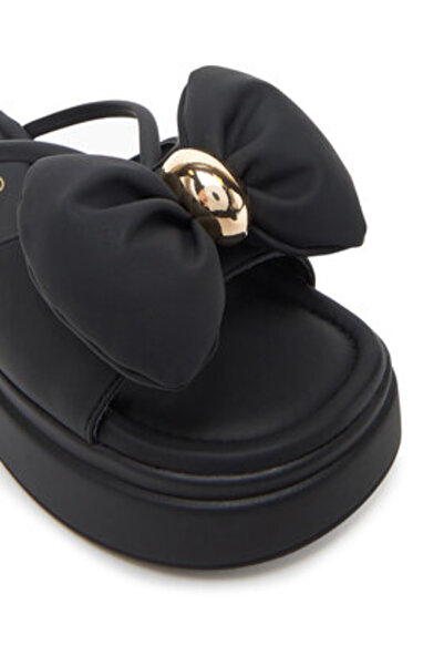 GOE Γυναικείες σαγιονάρες μαύρες GOE-RR2N4121 ΜΑΥΡΕΣ/ΜΑΥΡΕΣ