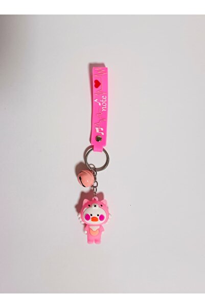Lisinya Keychain Pink Costumed Duck Tygoo