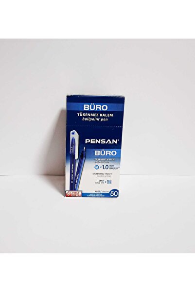 Lisinya Ballpoint Pen Pensan 2270 1mm Blue 50Pcs Tygoo