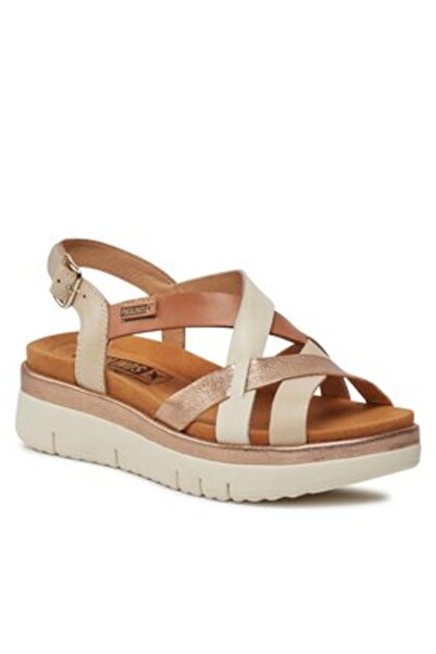 PIKOLINOS Γυναικεία Σανδάλια μπεζ PIKOLINOS-W4N-0650C1 807 MARFIL