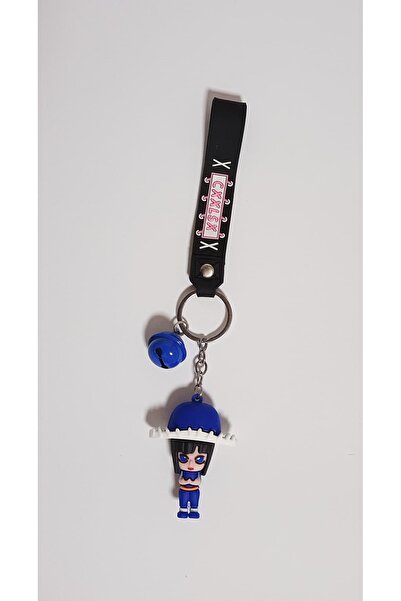 Lisinya Breloc Fată cu pălărie albastră TYGOO