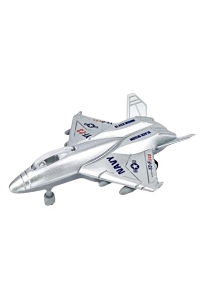 Lisinya Pull and Release Mini Metal Airplane - Gray (Lisinya)