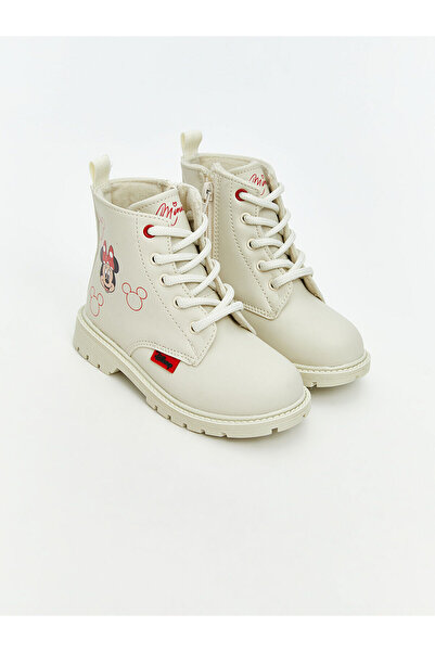 LC Waikiki Peak Yeni Sezon Minnie Mouse Baskılı Kız Bebek Bot