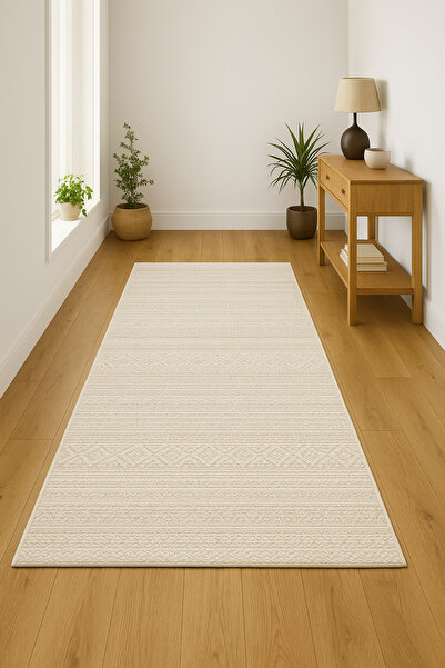 NARVEN HOME Dekoratif Loop Sisal,Tozumaz Leke tutmaz.DokumaTaban Modern G.BEJ...