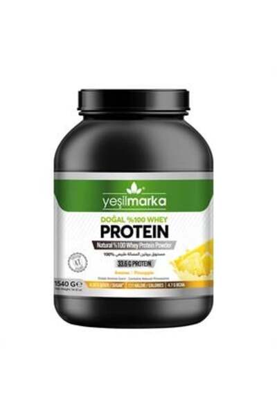 yeşilmarka Doğal Whey Protein Tozu Ananas 1540 gr