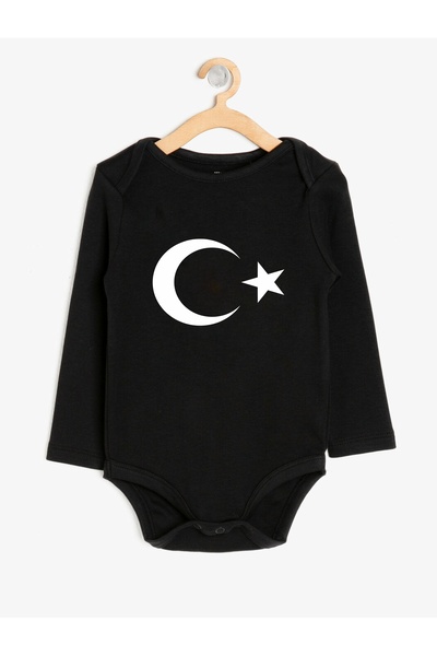 venüsdijital بدلة أطفال سوداء مطبوعة من Ayyıldız Türkiye