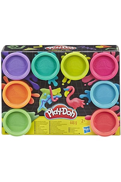 Hasbro Play-Doh Set - Neon, 8 Cans