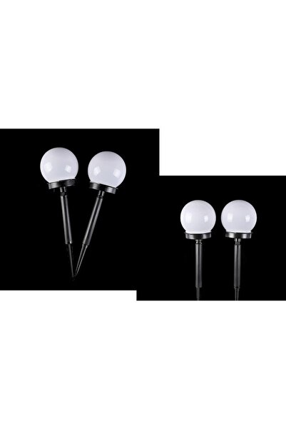 Flippy Set of 2 LED solar lamps, Spherical, Flippy Globe Type, Diameter 10 cm, Multicolor