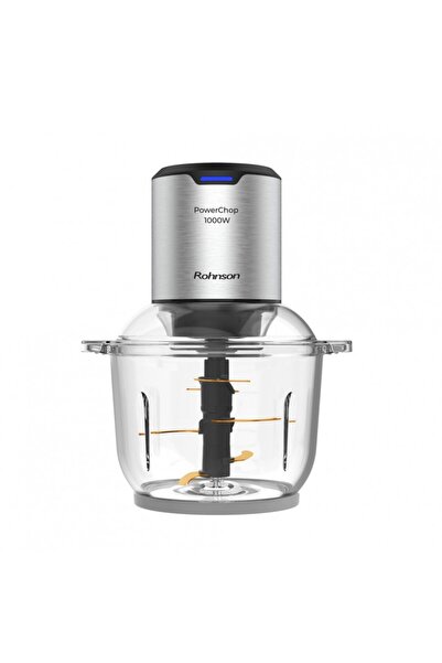 ROHNSON Chopper R5111 PowerChop, 1000W, 2L, glass bowl, 2 speeds, 6 titanium knives