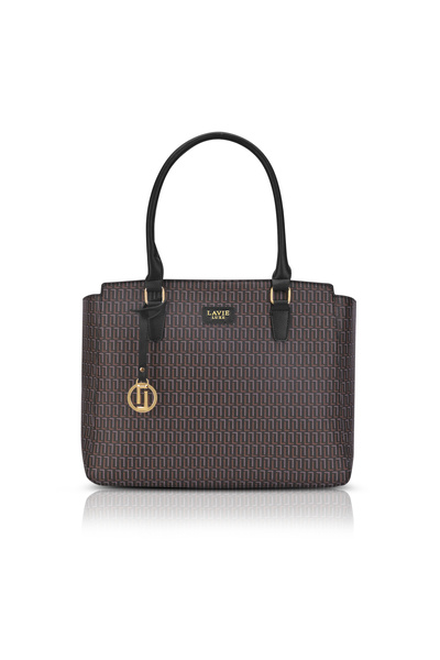 Lavie Luxe حقيبة توت مونو كيلي 25 للنساء (أسود)
