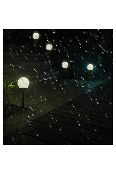 Flippy Solar LED lamp, Spherical, Flippy Globe Type, Diameter 10 cm, Warm white