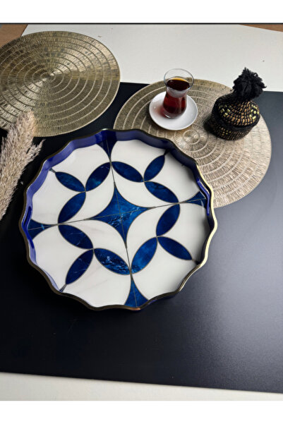 ev dizaynımm Ev dizaynım büyük boy cam tepsi