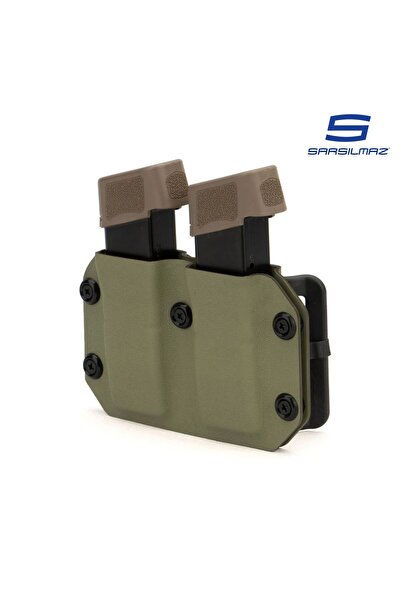 Mastactical Mas Tactical® Kydex Şarj Kılıfı 9mm Sarsılmaz Haki