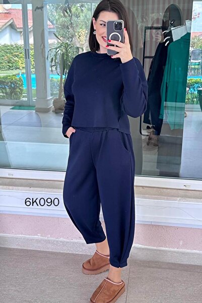 İnce Topuk Modal Fabric Shalwar Suit 6K090