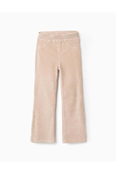 Ziddy PANTS KNIT CORDUROY, LIGHT BEIGE, 7/8