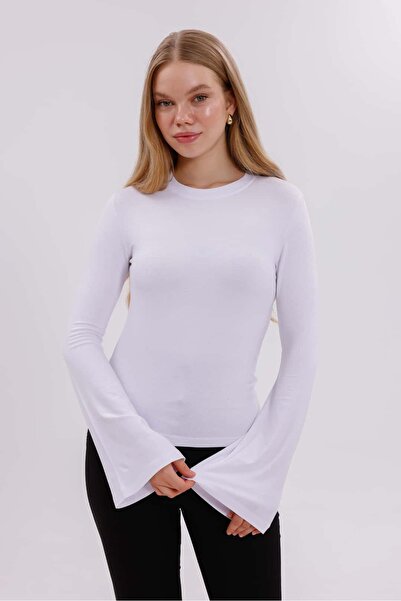 Yade Fashion Kadın İspanyol Kol Body