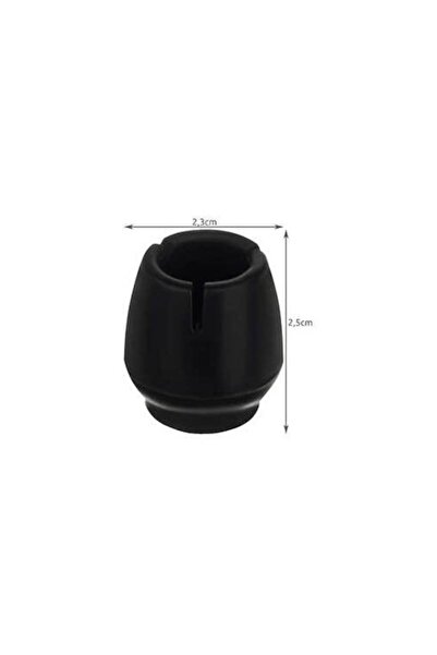 SMARTECH Set de protecție pentru picioare de scaun, Smartech, 16 piese, negru, 12-16 mm