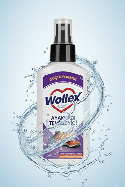 WOLLEX Ayakkabı Bakım Temizleme Spreyi Güçlendirilmiş Formül