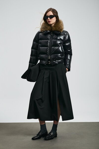 Lufian Daısy Kadın Şişme Mont 122120041,Siyah,36