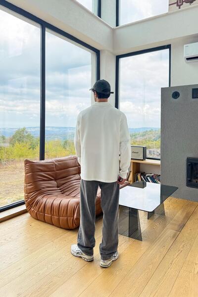 Flaw Wear Місцевий вишитий светр з поло-комірцем