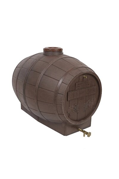 MANTZARIS EUROPLAST Food grade plastic barrel, airtight closure, rubber gasket, threaded cap, emptying cup...