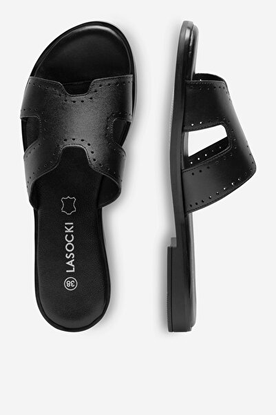 LASOCKI γυναικεία σαγιονάρα 5905588515593 Μαύρο