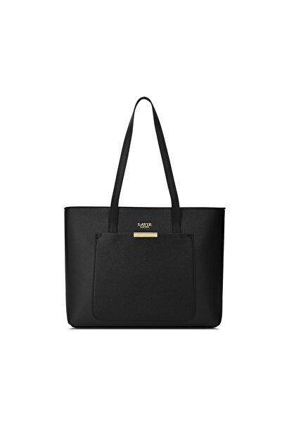 Lavie Luxe حقيبة توت كبيرة Bliss25 نسائية (أسود)