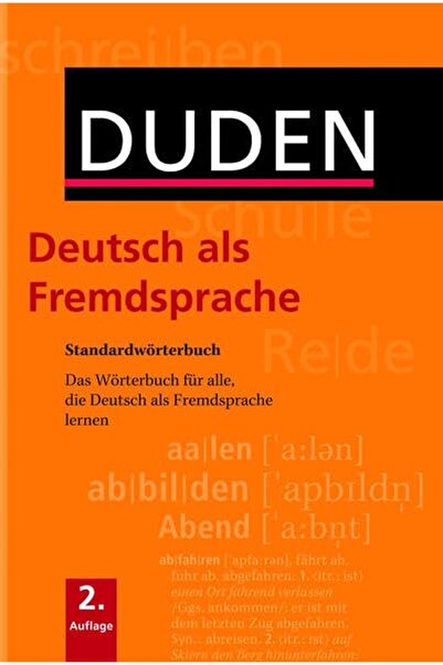 DUDEN German as a Foreign Language Standard Dictionary