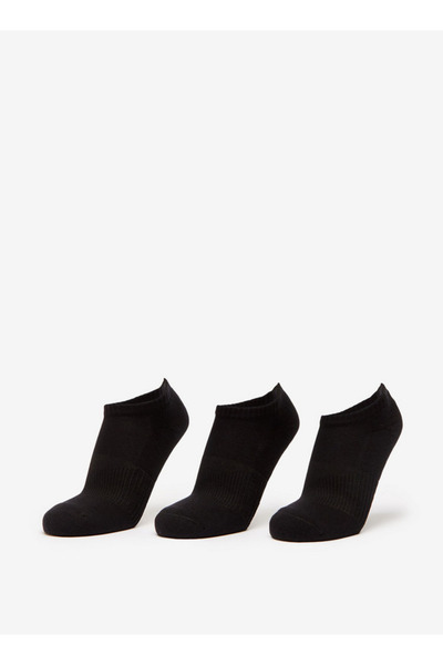 GLOO Textured Ankle Length Cushioned Socks - Set of 3