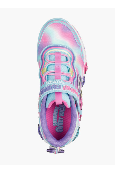 SKECHERS Girls' GUMMY FRIENDS Light-Up Sports Shoes